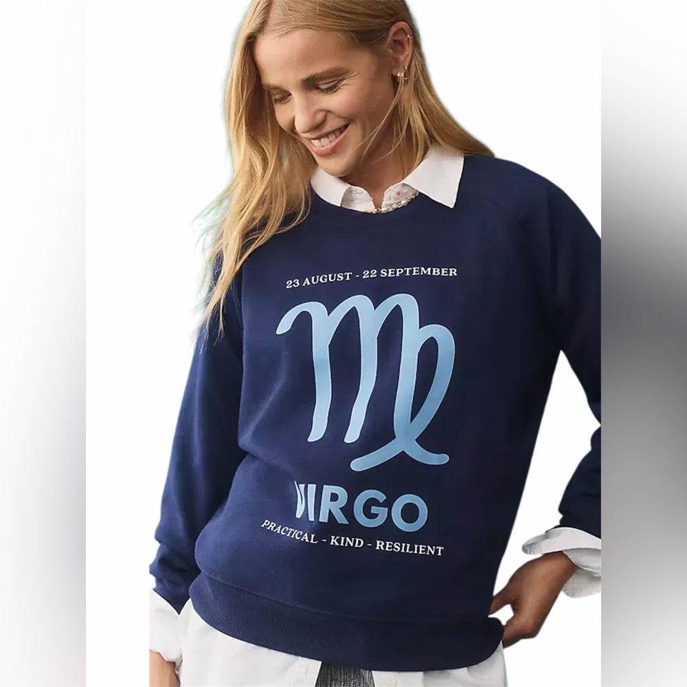 🆕 Anthropologie |  Virgo Zodiac Pullover | SZ: XS